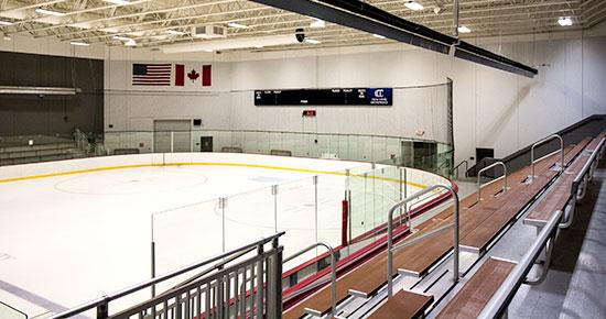 Ice arena clearance